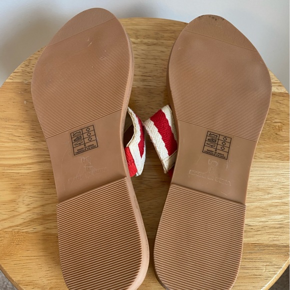 Charlie Paige canvas strap slide-in sandal Size 8 - Picture 5 of 5